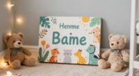 child friendly stylish name decor