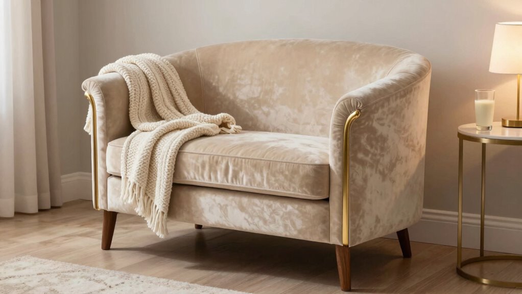 comfortable ergonomic nursery glider