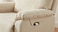 comfortable nursery recliner features