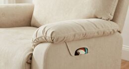 comfortable nursery recliner features