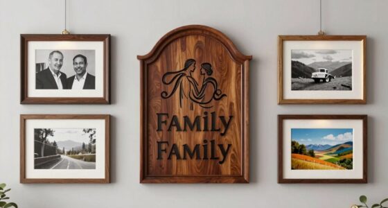 creating a personalized wall display