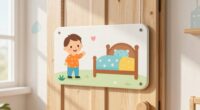 durable toddler room sign
