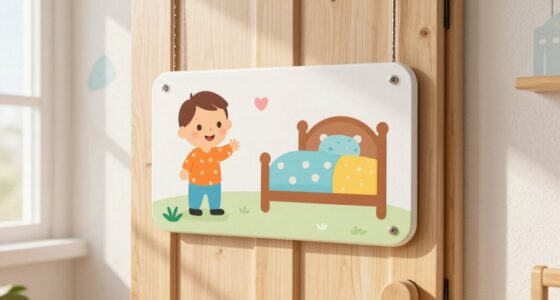 durable toddler room sign