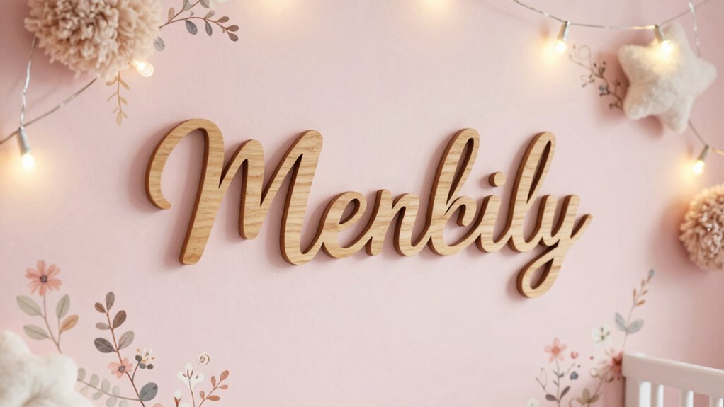 elegant personalized nursery signs