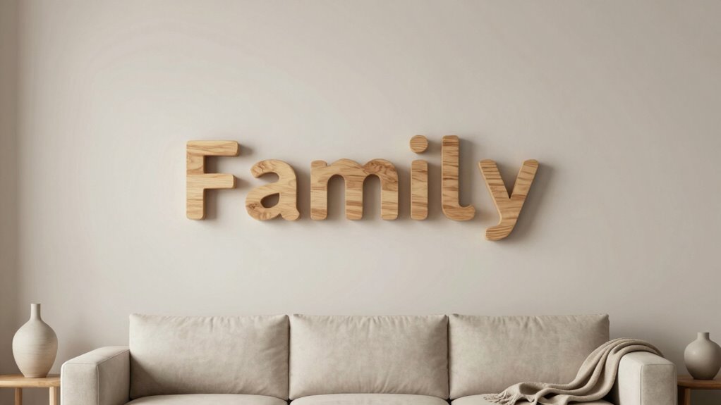family name wall decor