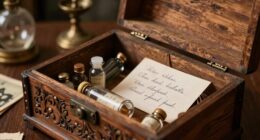 keepsake box with capsules
