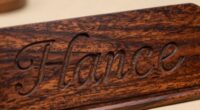 legal name display decor