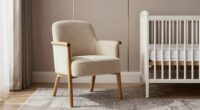 matching nursery chair decor