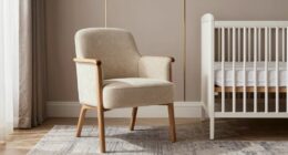 matching nursery chair decor