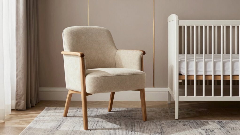 matching nursery chair decor