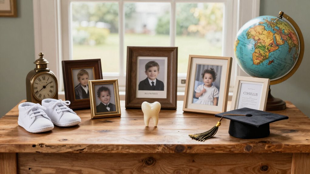 milestone based keepsake organization