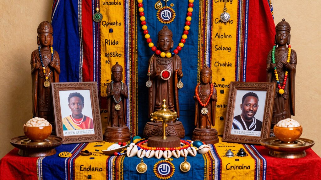 names honor ancestors and invoke protection