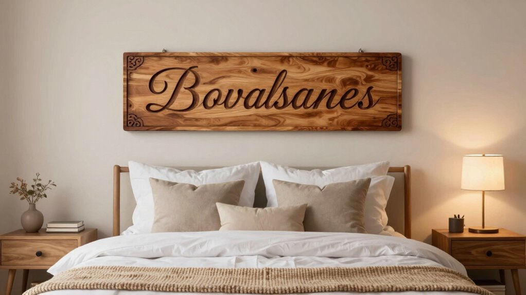 personalized bedroom sign upgrade