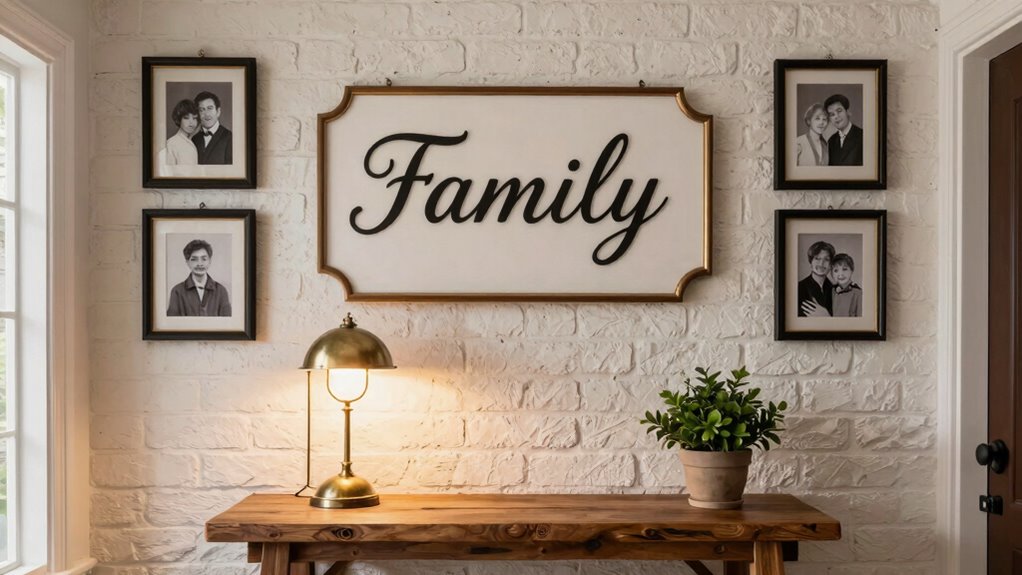 personalized family heritage decor