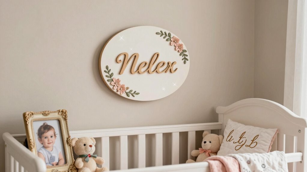 personalized nursery keepsake memories
