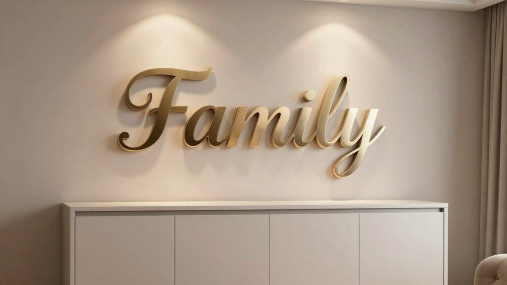 personalized storage focused decor