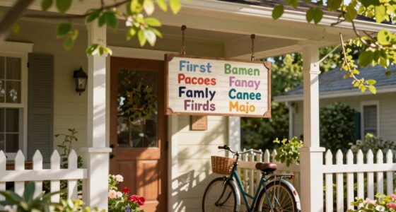preference for first name signs