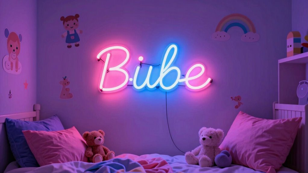 safe personalized neon decor