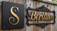 sign style selection guide