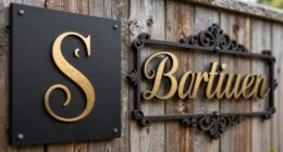 sign style selection guide