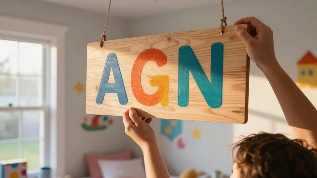 14 Best Oversized Wooden Name Signs for Kids Rooms in 2026