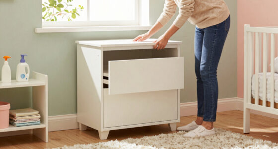 2 Best dresser changing tables for small nurseries in 2026