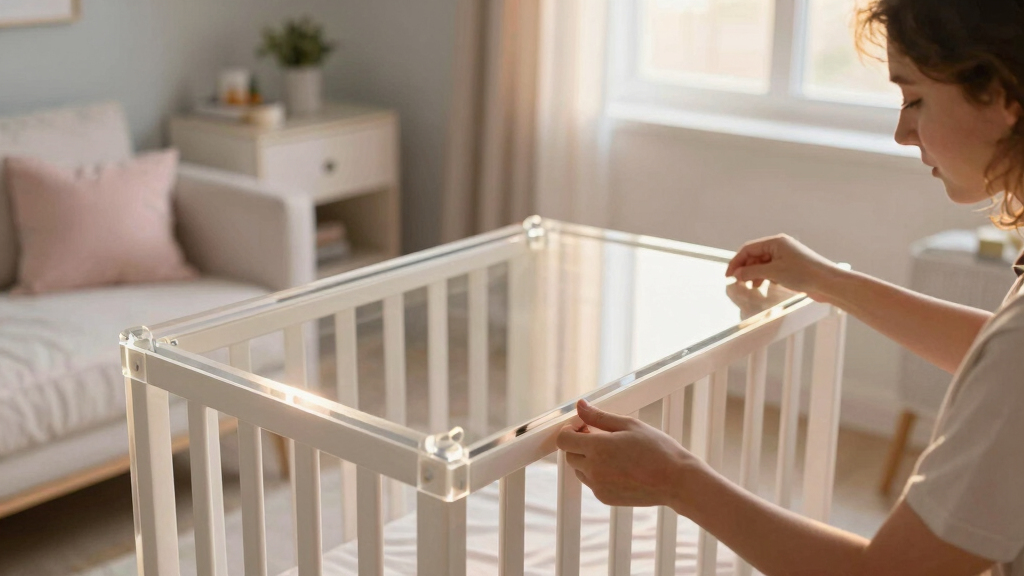 3 Best Acrylic Cribs for Modern Nurseries in 2026