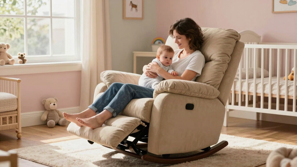 3 Best Recliner Rocking Chairs for Nursery in 2026