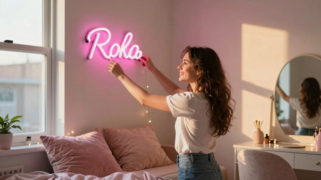 4 Best Pink Neon Name Signs for Girls Room in 2026