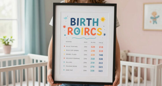 7 Best Oversized Framed Birth Stat Prints in 2026 — The Complete Buyer’s Guide