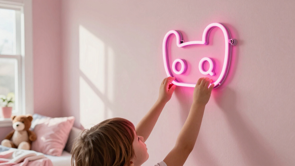 7 Best Personalized Wall-Mounted Neon Signs for Kids Rooms in 2026