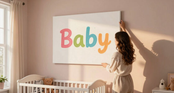 8 Best Personalized Baby Name Canvases for Large Walls in 2026
