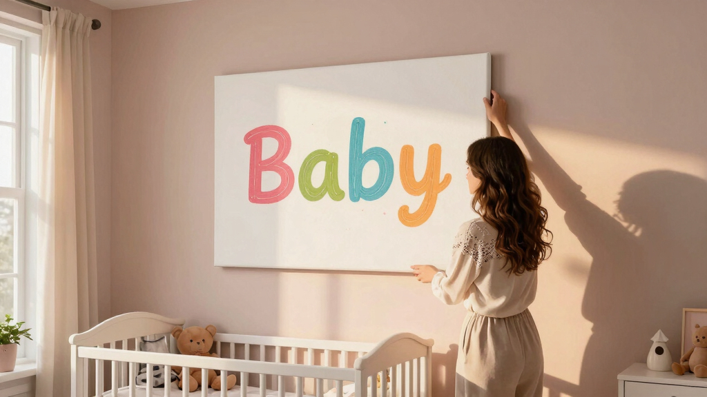 8 Best Personalized Baby Name Canvases for Large Walls in 2026