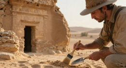 Lost city discovered beneath Egypt's desert with ancient church