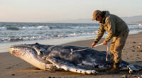 Researchers declare 'catastrophic mortality event' as 145 gray whales found dead on West Coast