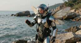 Underwater Suit-wearing Cyborg Insect Capable Of Diving And Terra-aqua Travel