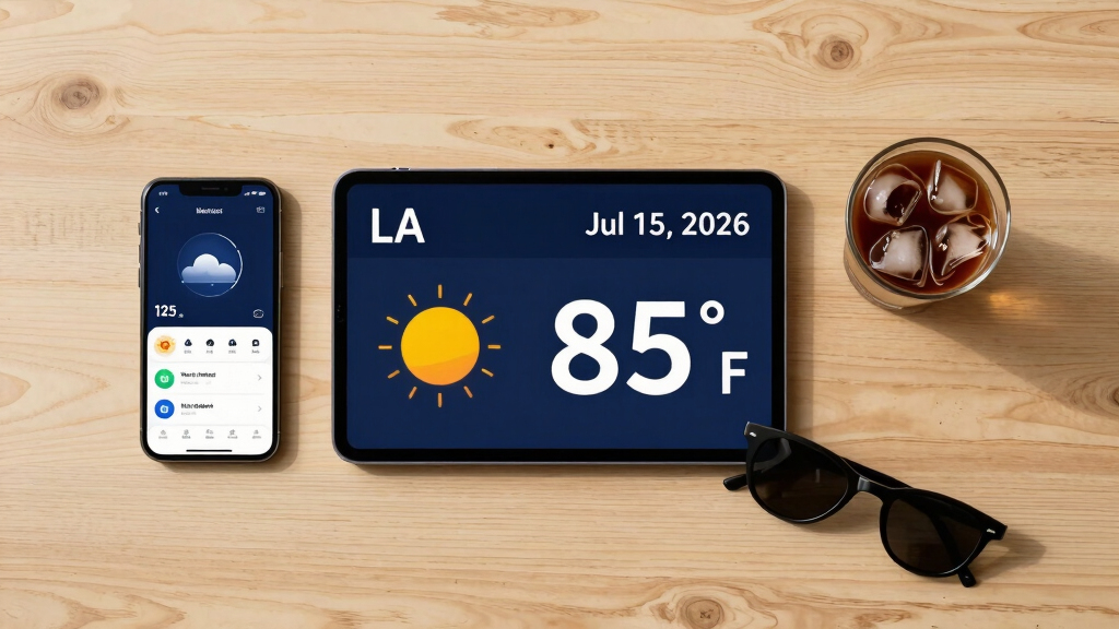 Will The **High Temp In LA** Be >85° On Jul 15, 2026?