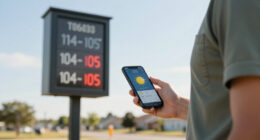 Will The Maximum Temperature Be 104-105° On Jul 23, 2026?