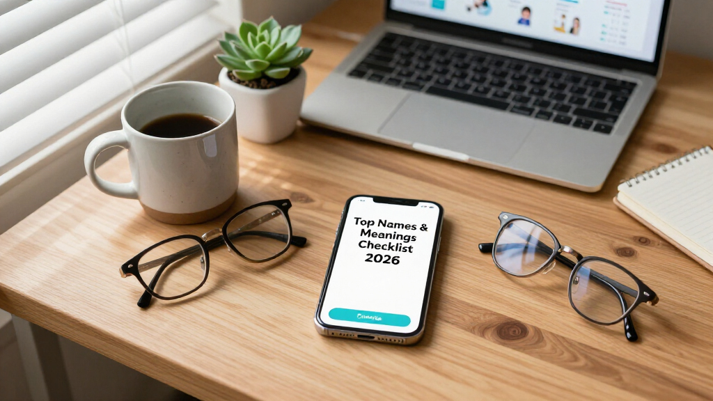 Top Names & Meanings Checklist 2026