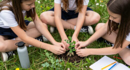 Three Schoolgirls In Kinsale Pulled Up A Pea Plant Covered In Warts (2016)
