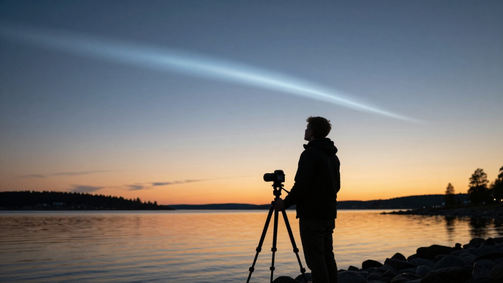 APOD: 2026 October 27 – Noctilucent Clouds Over Sweden