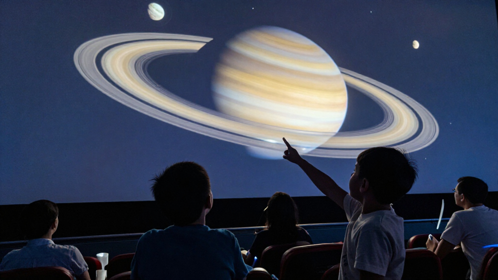 APOD: 2026 October 8 – The Saturn System Smörgåsbord